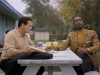 Viggo Mortensen stars as "Tony Lip" and Mahershala Ali as "Don Shirley" in GREEN BOOK.