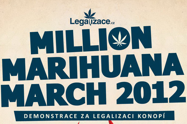 Million Marihuana March 2012 aneb legelizace v Česku