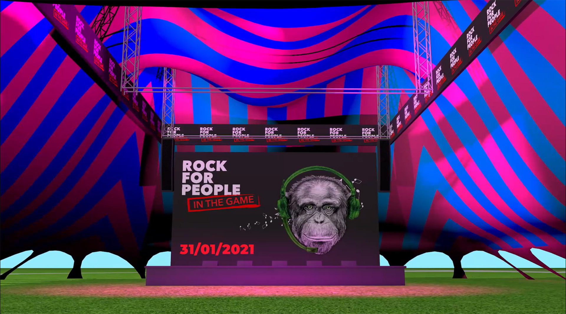 Festival Rock for People se v lednu přenese do herního prostředí
