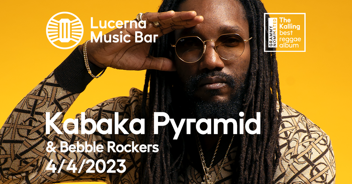 HVĚZDNÝ JAMAJSKÝ ZPĚVÁK KABAKA PYRAMID PŘEDSTAVÍ NA GRAMMY NOMINOVANÉ ALBUM HVĚZDNÝ JAMAJSKÝ ZPĚVÁK KABAKA PYRAMID PŘEDSTAVÍ NA GRAMMY NOMINOVANÉ ALBUM