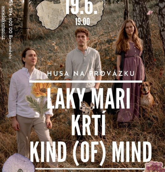 Třebíčská kapela Laky Mari vydává nové album Kind (of) mind.