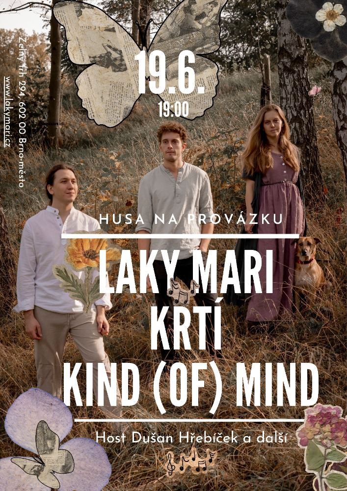 Třebíčská kapela Laky Mari vydává nové album Kind (of) mind.